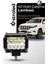 60WATT Çalışma Lambası Kamyon Sis Farı Motosiklet Off-Road LED Lamba 1
