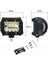 60WATT Çalışma Lambası Kamyon Sis Farı Motosiklet Off-Road LED Lamba 5