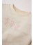 Kız Bebek Bisiklet Yaka Baskılı Sweatshirt D8548A525SP 2