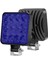 16 LED 12-24 Volt Kare Mavi Spot Far Oto Çalışma Lambası Atv Kamyon Tır Traktör Offroad 1