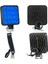 16 LED 12-24 Volt Kare Mavi Spot Far Oto Çalışma Lambası Atv Kamyon Tır Traktör Offroad 2