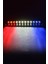 S12 Lamba Cam Içi Vantuzlu 12 LED Kırmızı Beyaz Mavi Çakmaklık Girişli 12 Mod 2