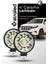 2 Adet 33 LED 12-24 Volt Yuvarlak Spot Far Oto Çalışma Lambası Atv Kamyon Tır Traktör Offroad 1