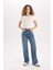 90's Wide Leg Yüksek Bel Geniş Paça Uzun Jean Pantolon D7961AX25SP 2
