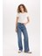 90's Wide Leg Yüksek Bel Geniş Paça Uzun Jean Pantolon D7961AX25SP 3