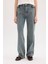 90's Wide Leg Yüksek Bel Uzun Jean Yıkamalı Pantolon D6617AX25SP 1