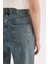 90's Wide Leg Yüksek Bel Uzun Jean Yıkamalı Pantolon D6617AX25SP 6