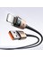 CA-6911 USB A To Lightning Şeffaf Kablo 1.2 M 1