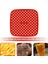 No.4 Tarzı Hava Fritözü Matı 7.5~9 Inç Hava Fritözleri Için Gıda Kalitesi Yapışmaz Silikon Fryer Sepeti Matı (Yurt Dışından) 2