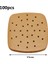 100 Adet 15CM B Tarzı Yuvarlak Bambu Buharlı Tabaka Kağıdı Hava Fritözü Buharlı Tabakalar Delikli Ahşap Hamuru Kağıtlar Ptfe Yapışmaz Buharlı Mat Mantı Pişirme Matı (Yurt Dışından) 1
