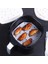 23 cm Kahverengi-R Stili Inç Hava Fritözü Buharlı Pişirme Kağıtları Premium Delikli Ahşap Hamuru Kağıtları Yapışmaz Buhar Sepeti Mat Pişirme Pişirme Araçları (Yurt Dışından) 2