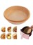 16CM Sarı 50PCS Tarzı Hava Fritözü Pişirme Için Özel Yağ Geçirmez ve Yağ Emici Kağıt Ev Barbekü Tepsisi Gıda Fırını Mutfak Tabağı Ped (Yurt Dışından) 2