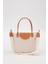 Krem Trend Askılı El Çantası 1