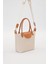 Krem Trend Askılı El Çantası 2