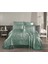 Palm 3 Parça Fransız Dantelli Şönil Lux Pike Takımı 1