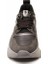 UUHD1TCA Gri Deri Dolgu Topuklu Kadın Sneaker 4