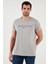 Baskılı Bisiklet Yaka Pamuklu Slim Fit T Shirt Erkek T SHİRT 541DPRTMNT24 3