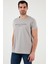Baskılı Bisiklet Yaka Pamuklu Slim Fit T Shirt Erkek T SHİRT 541DPRTMNT24 4