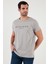 Baskılı Bisiklet Yaka Pamuklu Slim Fit T Shirt Erkek T SHİRT 541DPRTMNT24 6
