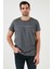 Baskılı Bisiklet Yaka Pamuklu Slim Fit T Shirt Erkek T SHİRT 541DPRTMNT24 4