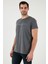Baskılı Bisiklet Yaka Pamuklu Slim Fit T Shirt Erkek T SHİRT 541DPRTMNT24 6