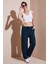 Pamuklu Relaxed Fit Yüksek Bel Bol Paça Pantolon Bayan PANTOLON 668YP5118 1