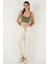 Regular Fit Yüksek Bel Jogger Spor Pantolon Bayan PANTOLON 668YP5039 5