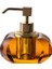 Cyrstal Bath Accessory Soap Dispenser Amber-Gold Color 80 ml 1