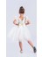 Kız Çocuk Nakışlı Tütü Etek Elbise MNK0578 3