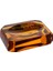 Cyrstal Bath Accessory Soap Dish Amber 1