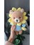Amigurumi Peluş Uyku Arkadaşı / Amigurumi Ayı / Oyuncak Ayçiçegi Kadife Ayı 4