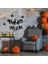 Halloween 5'li Set - Cadılar Bayramı Parti Metal Duvar Dekoru 5