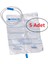 Musluklu Steril İdrar Torbası 2000 ml 5'li Paket 1