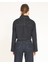 Koyu Mavi Crop Denim Ceket 4