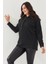 Büyük Beden Kapüşonlu Sweatshirt 1