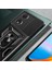 Honor 90 Uyumlu Kılıf Magnetik Standlı Kamera Korumalı Sürgülü Vega Kapak-Mavi 5