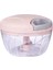 500/900ML El Doğrayıcı Manuel Halatlı Mutfak Robotu Silcer Parçalayıcı Salata Yapıcı Sarımsak Soğan Kesici Mutfak Aleti AKSESUARLARIRENK:PEMBE-500ML (Yurt Dışından) 1