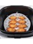 17CM Tarzı Mutfak Için Hava Fritözü Buhar Tabakaları Premium Delikli Odun Hammaddeli Kağıtlar Yapışmaz Pişirme Sepeti Mat Fırın Araçları (Yurt Dışından) 3