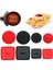 16X16CM Sarı Stil Hava Fritez Reusable Kağıt Olmayan Yapışmaz Silikon Mat Steamer Yuvarlak Dayanıklı Fırın Matları Mutfak Hava Fritez Pişirme Aksesuarları (Yurt Dışından) 2