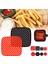 16X16CM Sarı Stil Hava Fritez Reusable Kağıt Olmayan Yapışmaz Silikon Mat Steamer Yuvarlak Dayanıklı Fırın Matları Mutfak Hava Fritez Pişirme Aksesuarları (Yurt Dışından) 4
