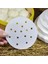 24CM Tarzı Buharlı Bambu Steamer Ped Kağıt Hava Fritözü Buharlı Liner Delikli Ahşap Hamuru Kağıtlar Yapışmaz Buharlı Kağıt Mutfak Aracı (Yurt Dışından) 5
