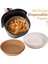 25 Adet Kahverengi 16X4.5CM Tarzı Ev Fırını Barbekü Tabağı Için Yağ Geçirmez ve Yağ Emici Kağıt Hava Fritözü Aksesuarları (Yurt Dışından) 4