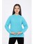 Kız Çocuk Regular Fit Basic Triko Kazak 4-13 Yaş 1