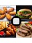 8.5 Inç Tarzı Beyaz Mutfak Aksesuarları Hava Fritözü Liner Tencere Yağ Kağıdı Delikli Olmayan Yapışmaz Mat Inç Pişirme ve Buharlama Için (Yurt Dışından) 5