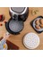 20CM Tarzı Kare Air Fryer Kağıt Pişirme Levhaları Delikli Pergament Kağıtlar Buhar Matı (Yurt Dışından) 2