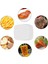 18X18CM Tarzı Hava Fritözü Buharlı Pişirme Kağıtları Premium Delikli Ağaç Selüloz Kağıtlar Anti Yapışkan Buhar Sepeti Mat Fırın Pişirme Araçları (Yurt Dışından) 2