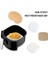 No.17 Stili Fırın Silikon Yağı Anti Yapışkan Buhar Tencere Ped Hava Fritözü Linerleri 6 Adet Bambu Linerler Premium Silikon Kağıt Bambu Buhar Tenceresi Için (Yurt Dışından) 2