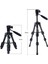 Zomei Q100 Tam Profesyonel Tripod Kaliteli Alüminyum Taşınabilir Tripod Masaüstü Telefon/tablet Projeksiyon Tripodu Telefon Tutucu ve Bluetooth Kumanda ile Birlikte 4