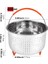4000ML Stili Paslanmaz Çelik Buhar Tenceresi Aksesuarları ile Silikonlu Sebze Sepeti - Instant Pot Mutfak Süzgeci (Yurt Dışından) 1