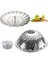 23 cm Stilini Genişlet Katlanabilir Tabak Buhar Paslanmaz Çelik Gıda Buharlı Sebze Pişirici Buhar Sepeti Ağ Yemek Pişirici Steamer Genişletilebilir Pannen Mutfak Aracı (Yurt Dışından) 2